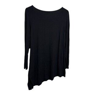 black tunic top